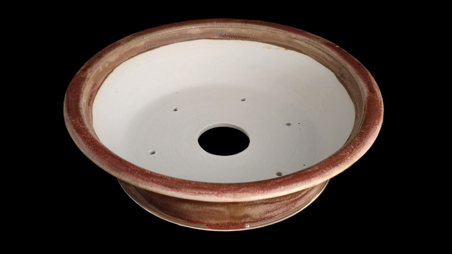 Bonsai Pot Round 8-25-1624 9" X 2.5"