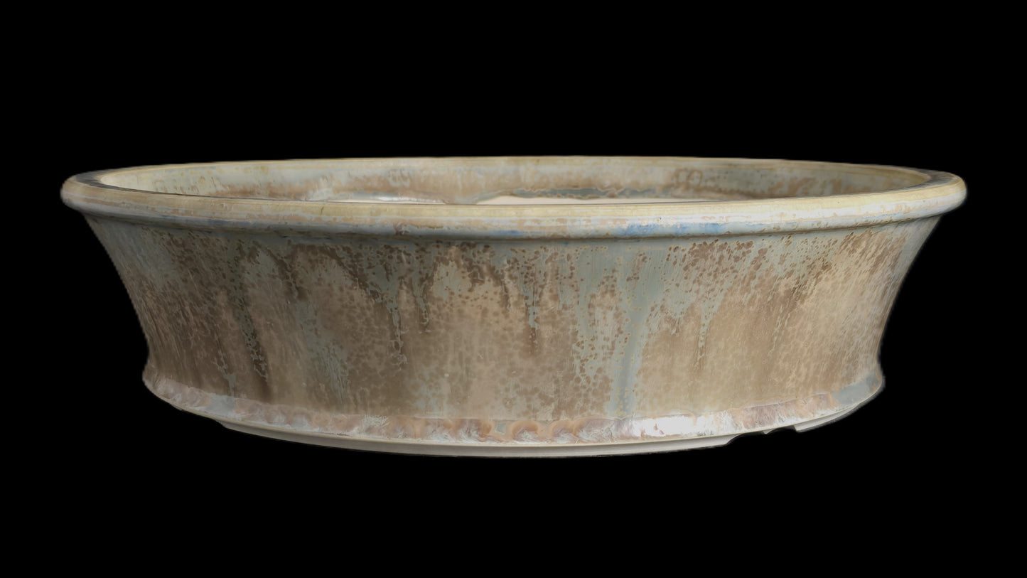 Bonsai Pot Round 8-25-1627 11.5" X 3"