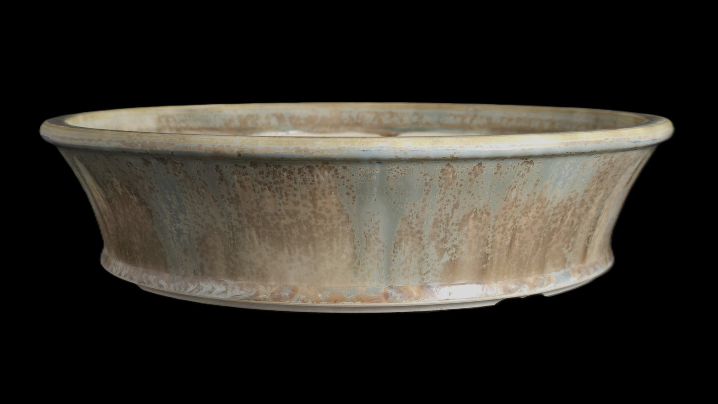 Bonsai Pot Round 8-25-1627 11.5" X 3"