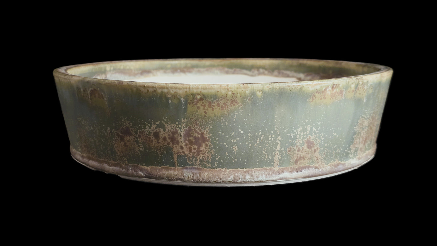 Bonsai Pot Round 8-25-1632 9.5" X 2.5"