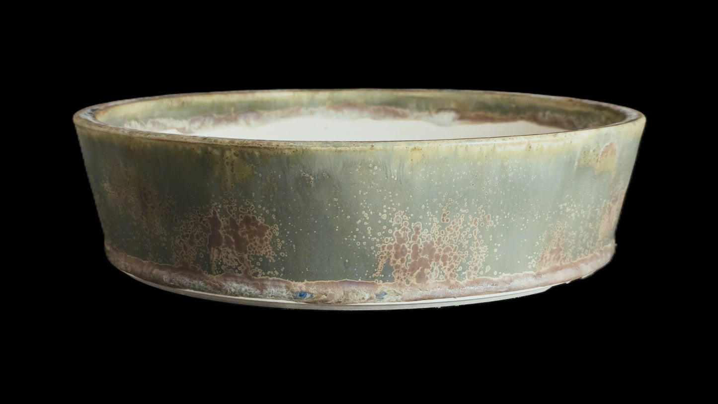 Bonsai Pot Round 8-25-1632 9.5" X 2.5"
