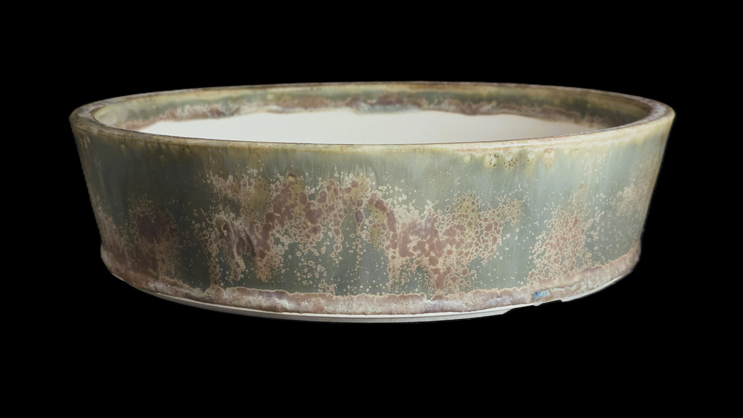 Bonsai Pot Round 8-25-1632 9.5" X 2.5"