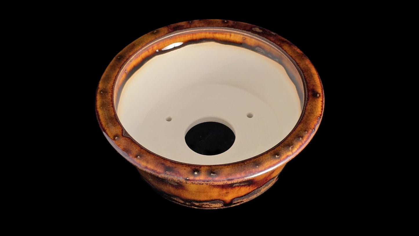 Bonsai Pot Round 10-25 - 6" X 2.25"