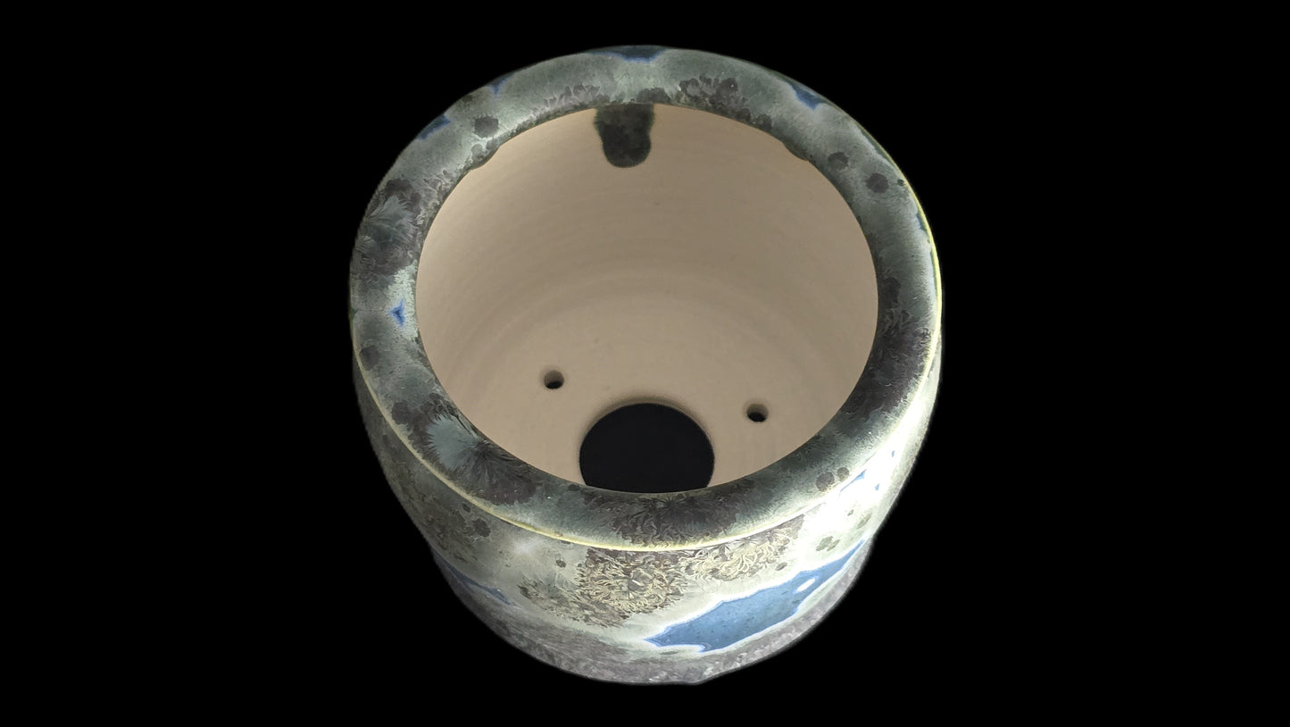 Bonsai Pot, Special Crystal Round 12-25 - 4" X 3"