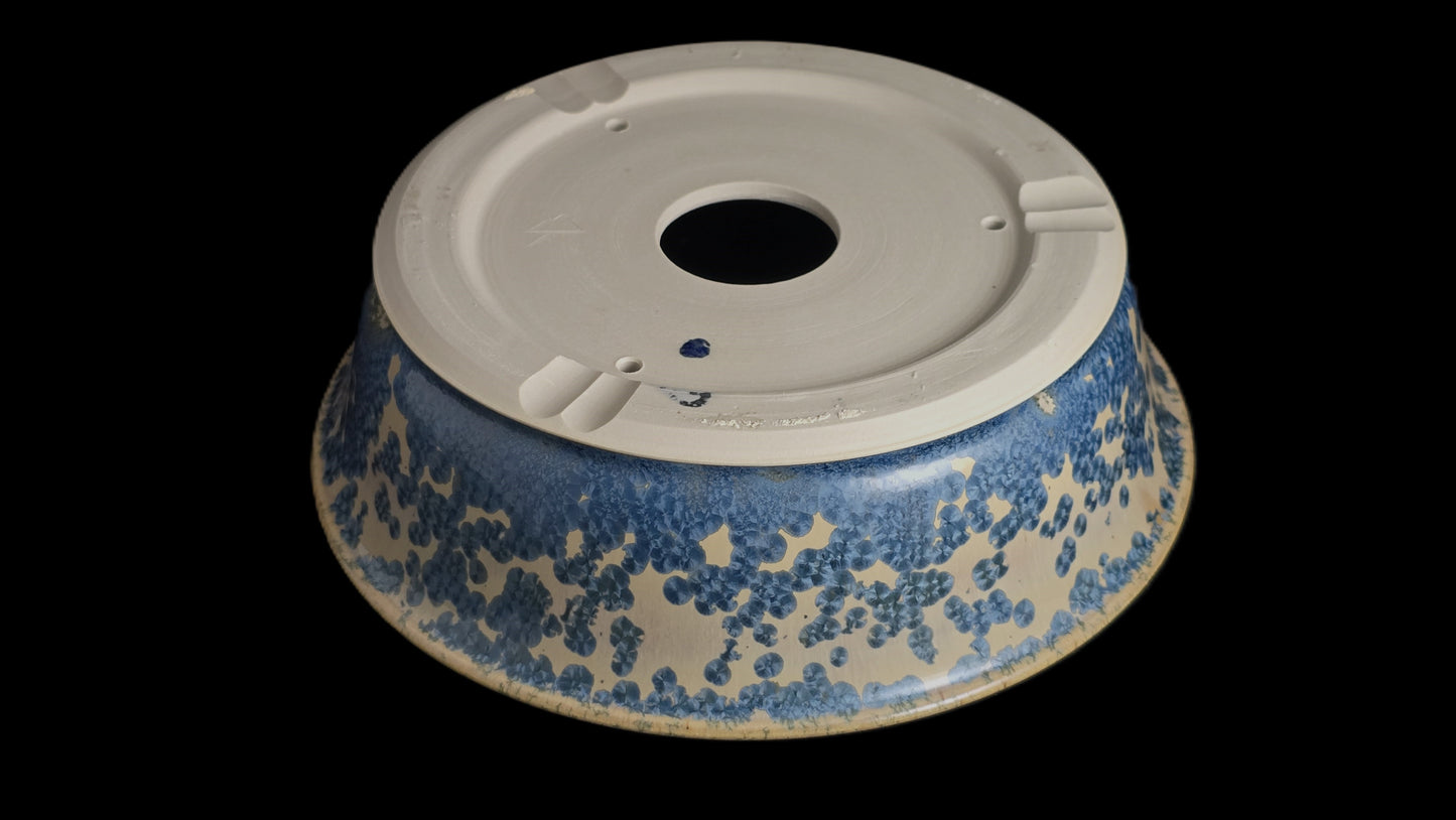 Bonsai Pot, Crystalline Round 1-26 - 9.25" X 2.75"