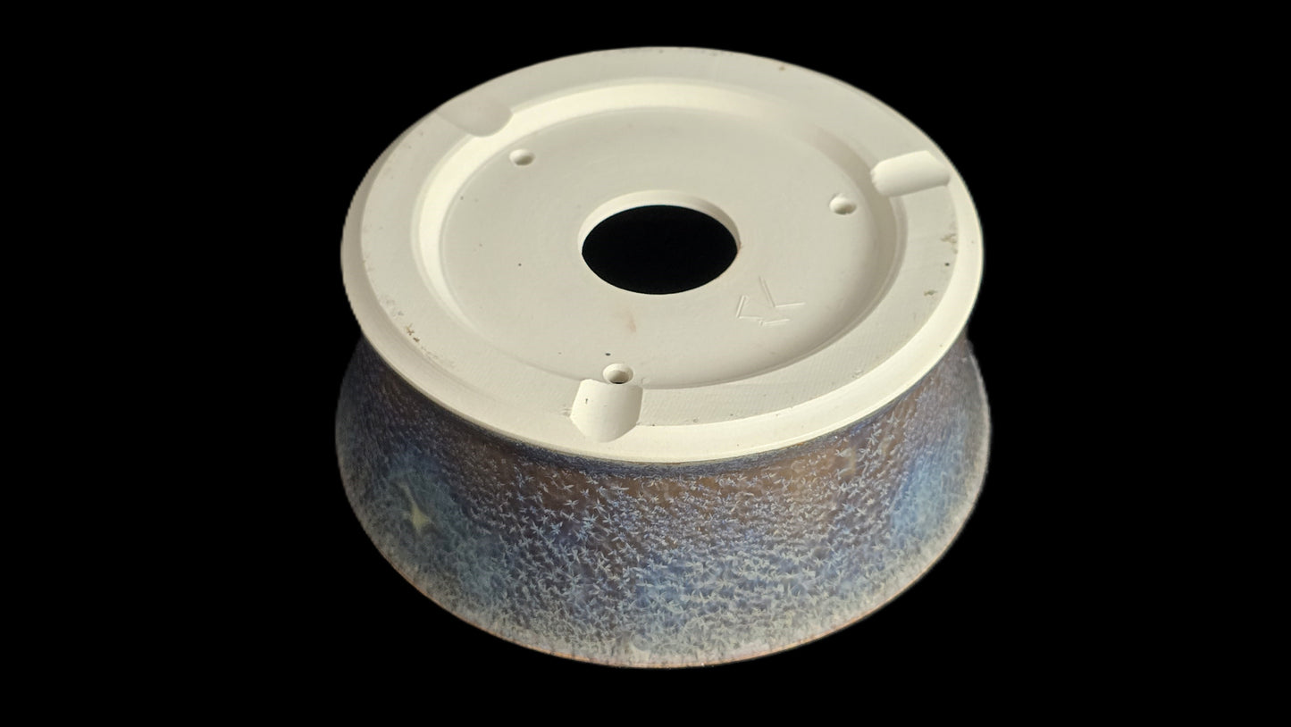 Bonsai Pot, Crystalline Round 2-26 - 6" X 2.25"