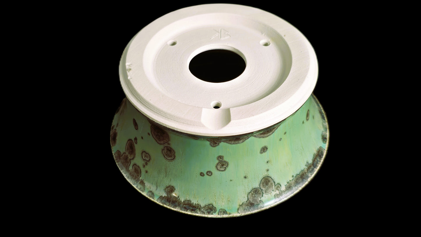 Bonsai Pot, Crystalline Round 3-26 - 5.25 X 2.25"