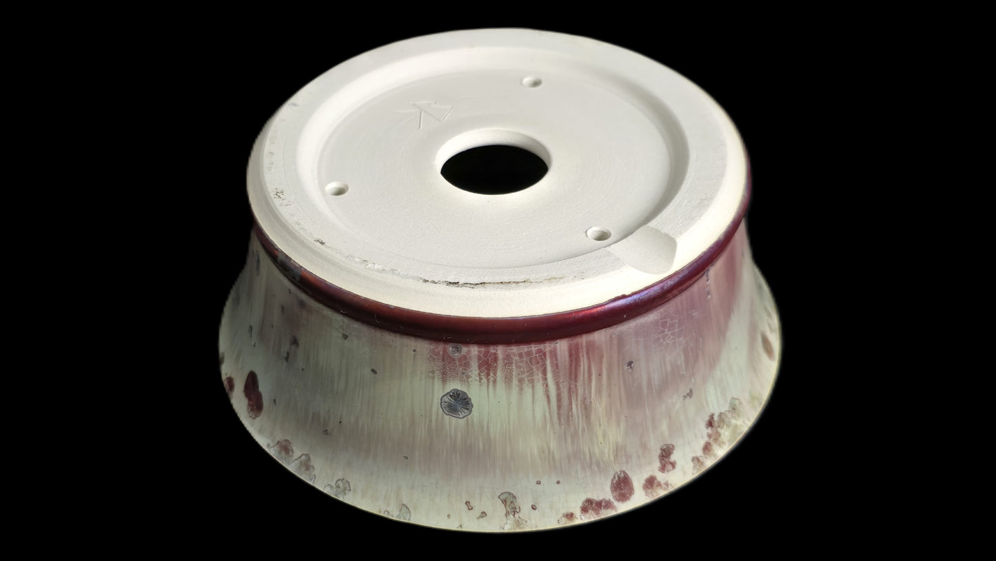 Bonsai Pot, Crystalline Round 3-26 - 6.25 X 2.5"