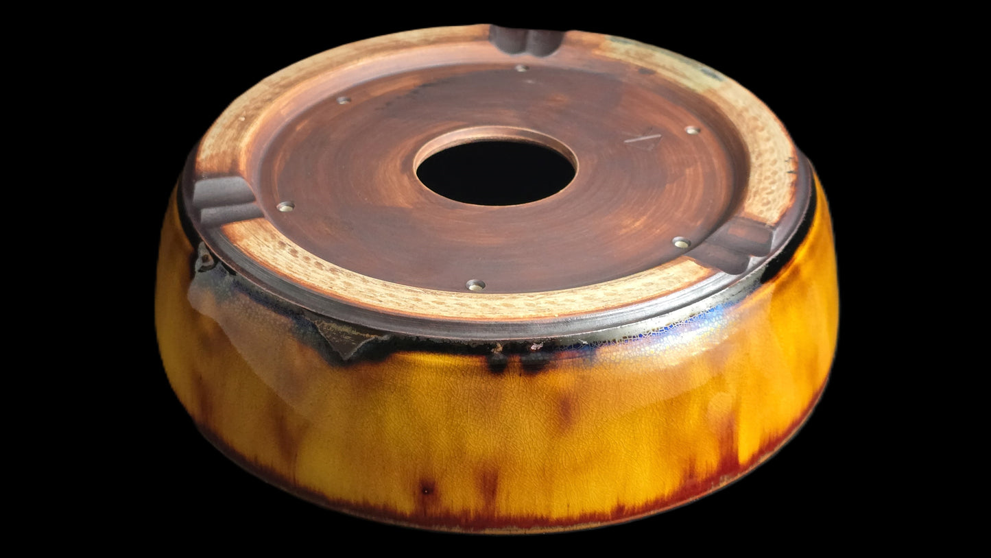 Bonsai Pot, Crystalline Round 4-26 - 10 X 2.75"