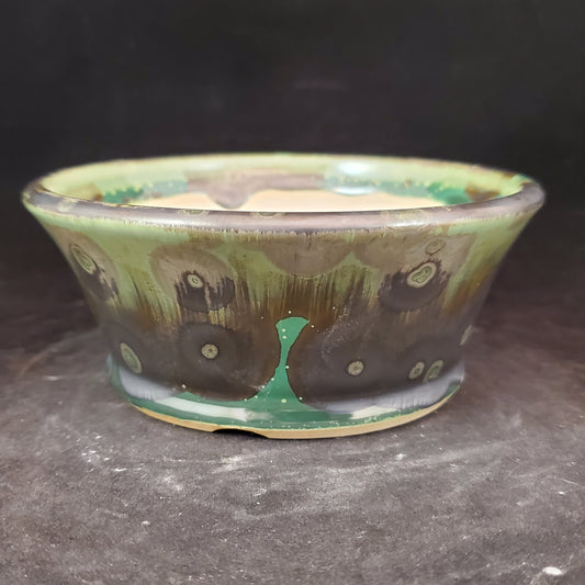 Bonsai Pot Round 6-23-1195 [5.25"x2.25"]