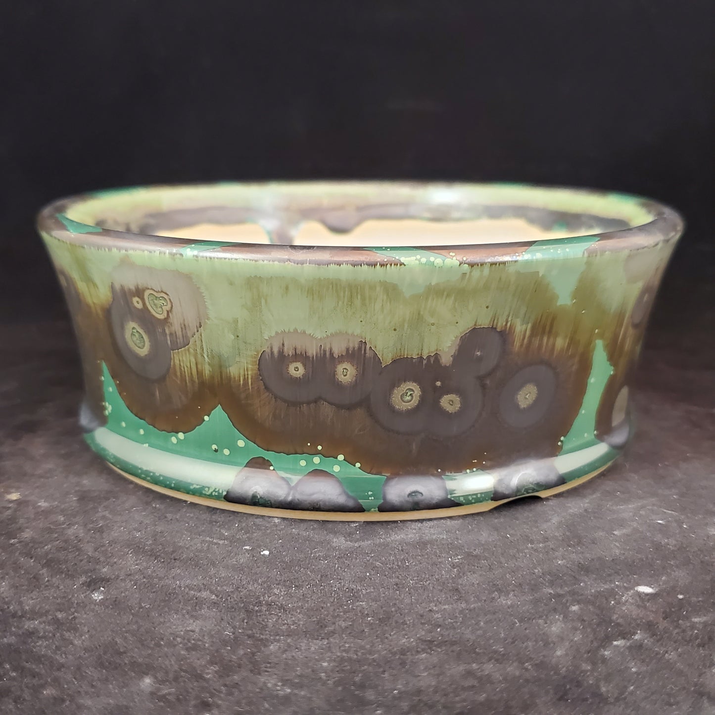 Bonsai Pot Round 6-23-1189 [6"x2.25"]