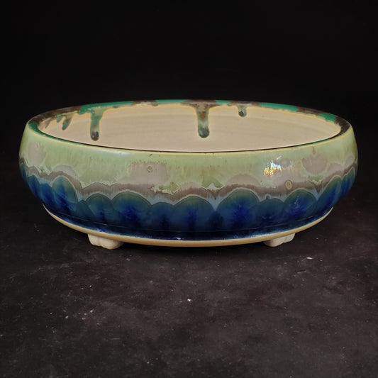 Bonsai Pot Round 6-23-1199 [8.5"x2.5"]