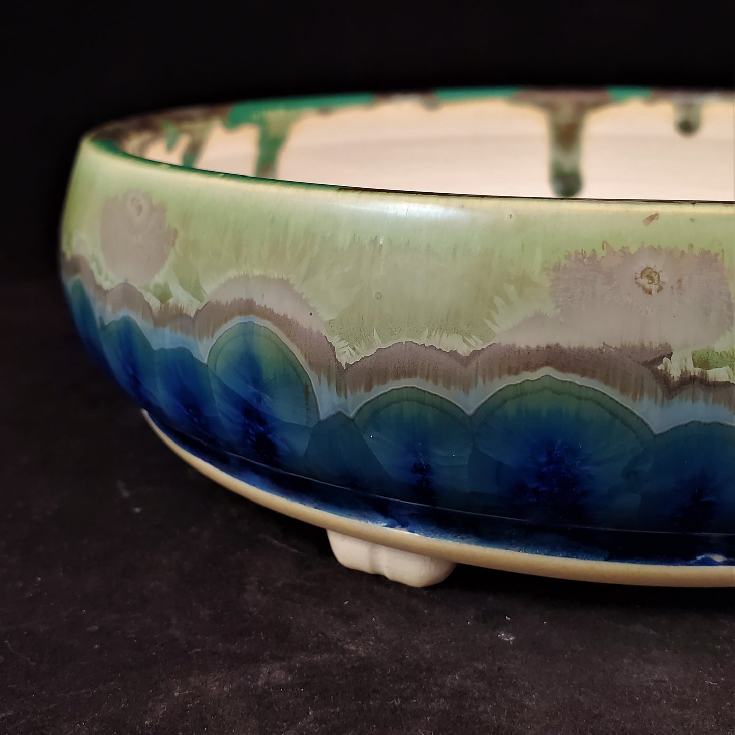 Bonsai Pot Round 6-23-1199 [8.5"x2.5"]