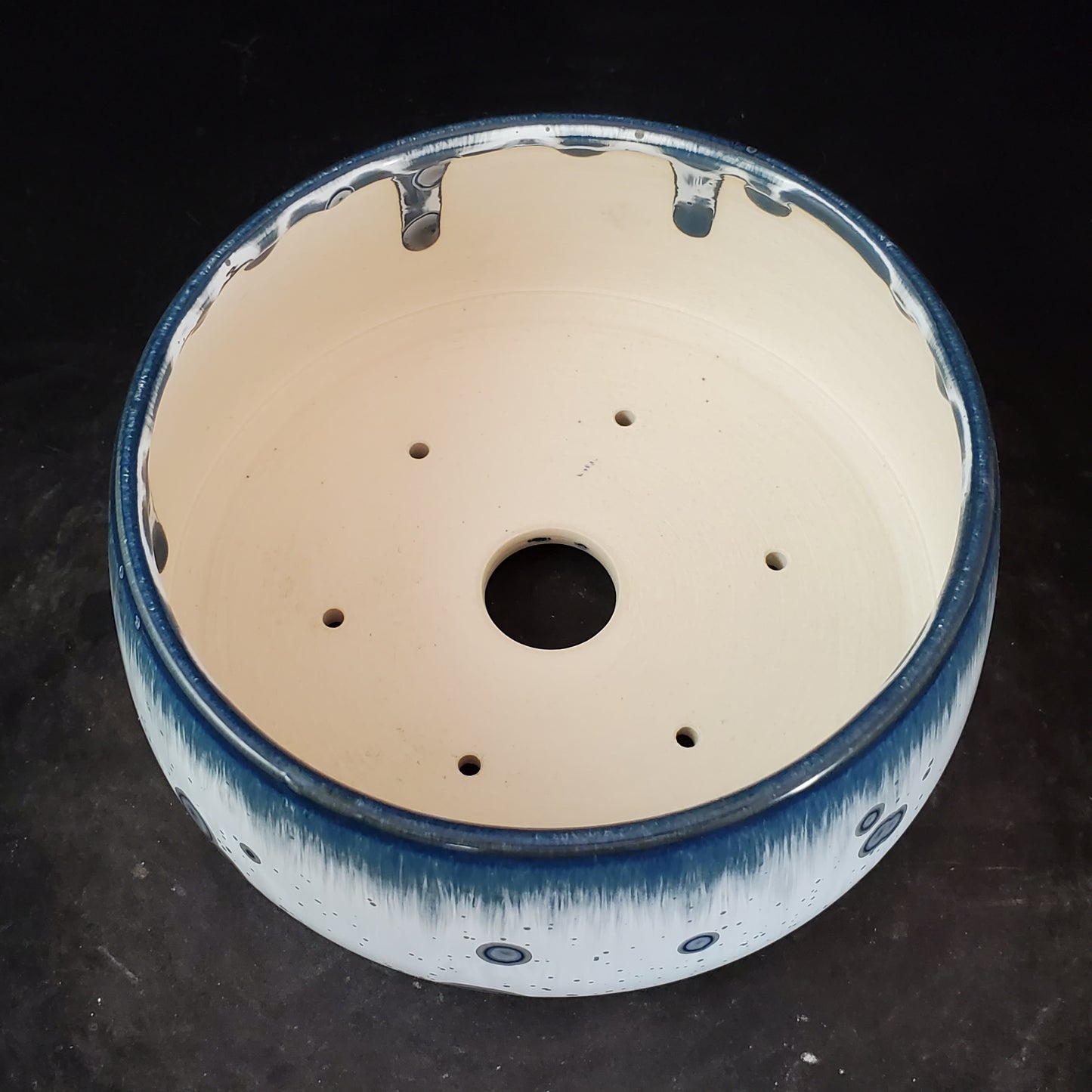 Bonsai Pot Round 7-23-1208 [6.5"x2.75"]
