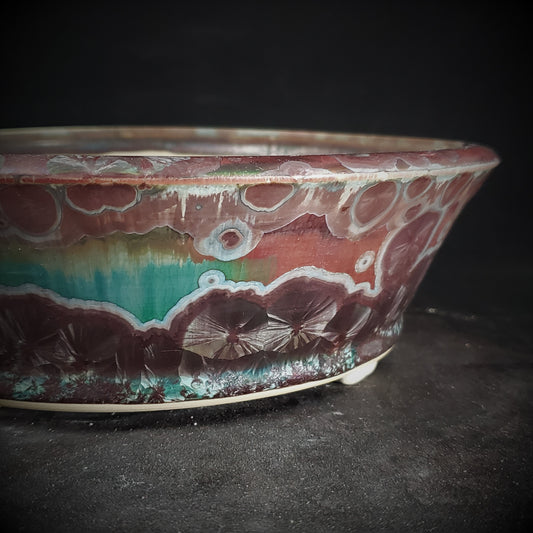 Bonsai Pot Round 8-23-1232 [8.5"x2.75"]