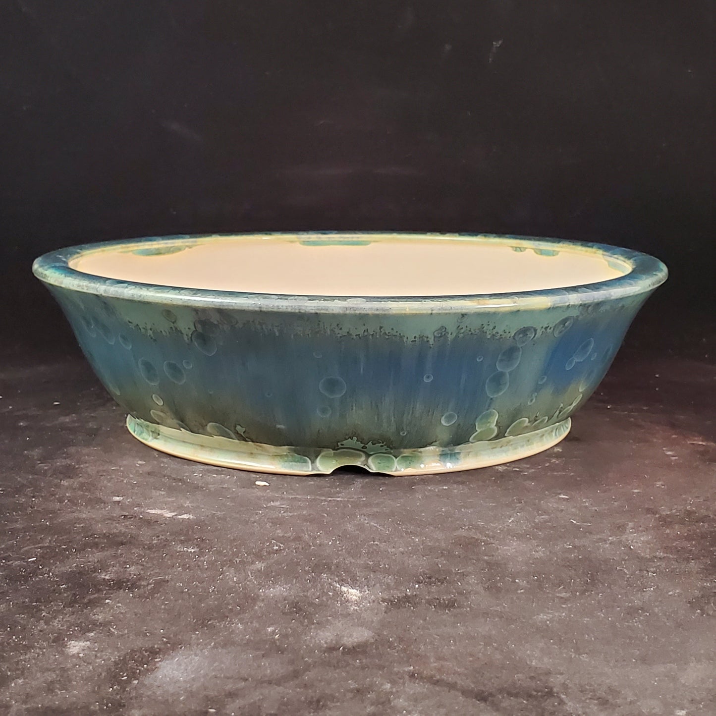 Bonsai Pot Round 9-23-1253 [8.25"x2.5"]