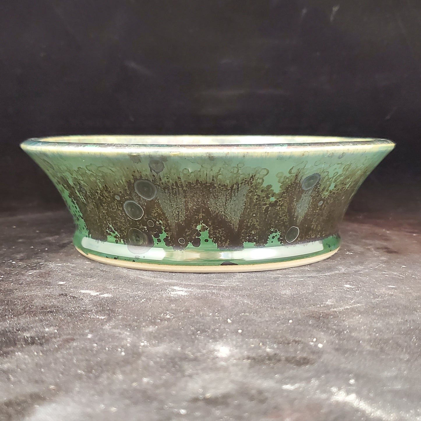 Bonsai Pot Round 9-23-1262 [7"x2"]