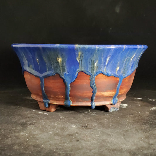 Bonsai Pot Round 9-23-1289 [8.5"x4"]