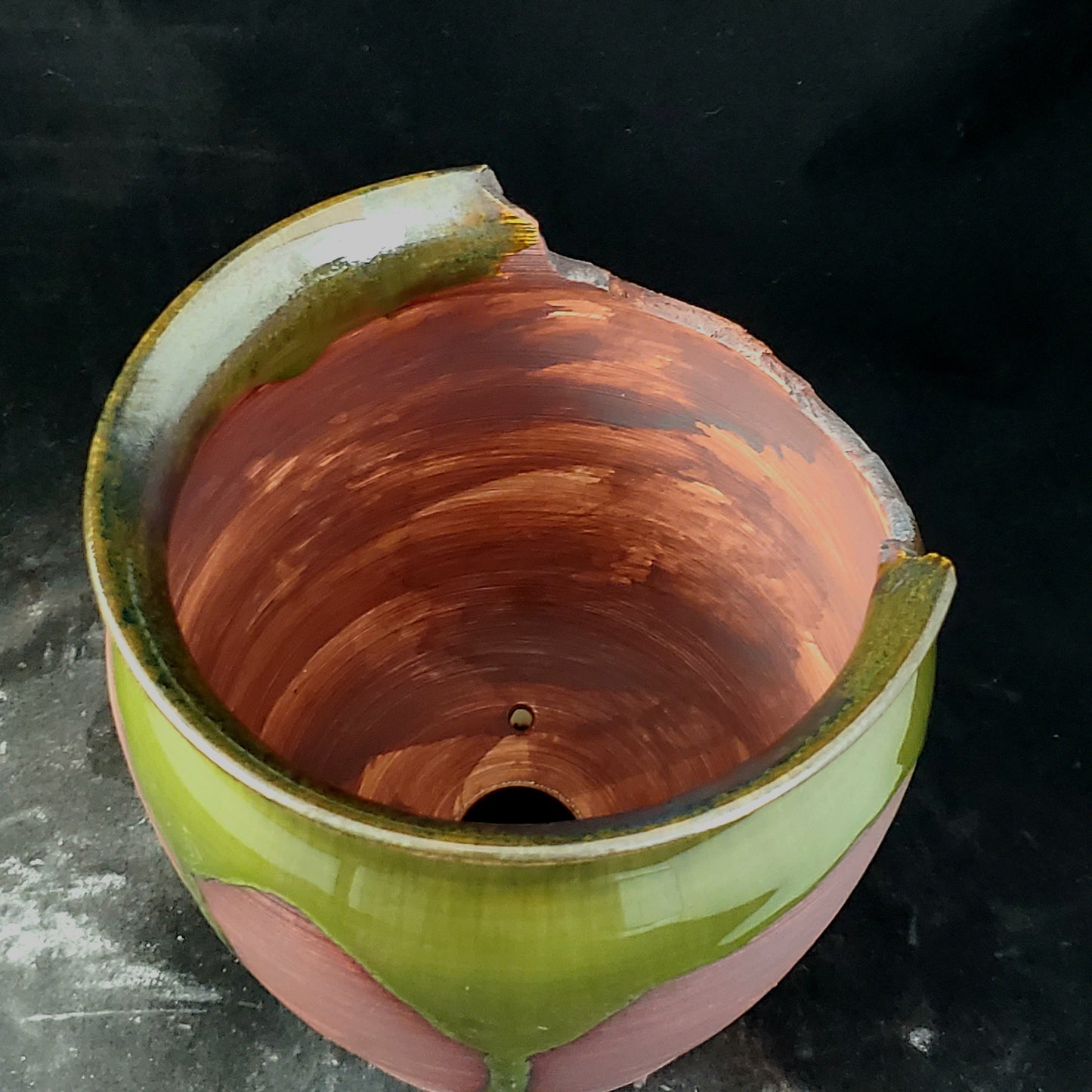 Bonsai Pot Round 9-23-1297 [5.5"x 5.5"]