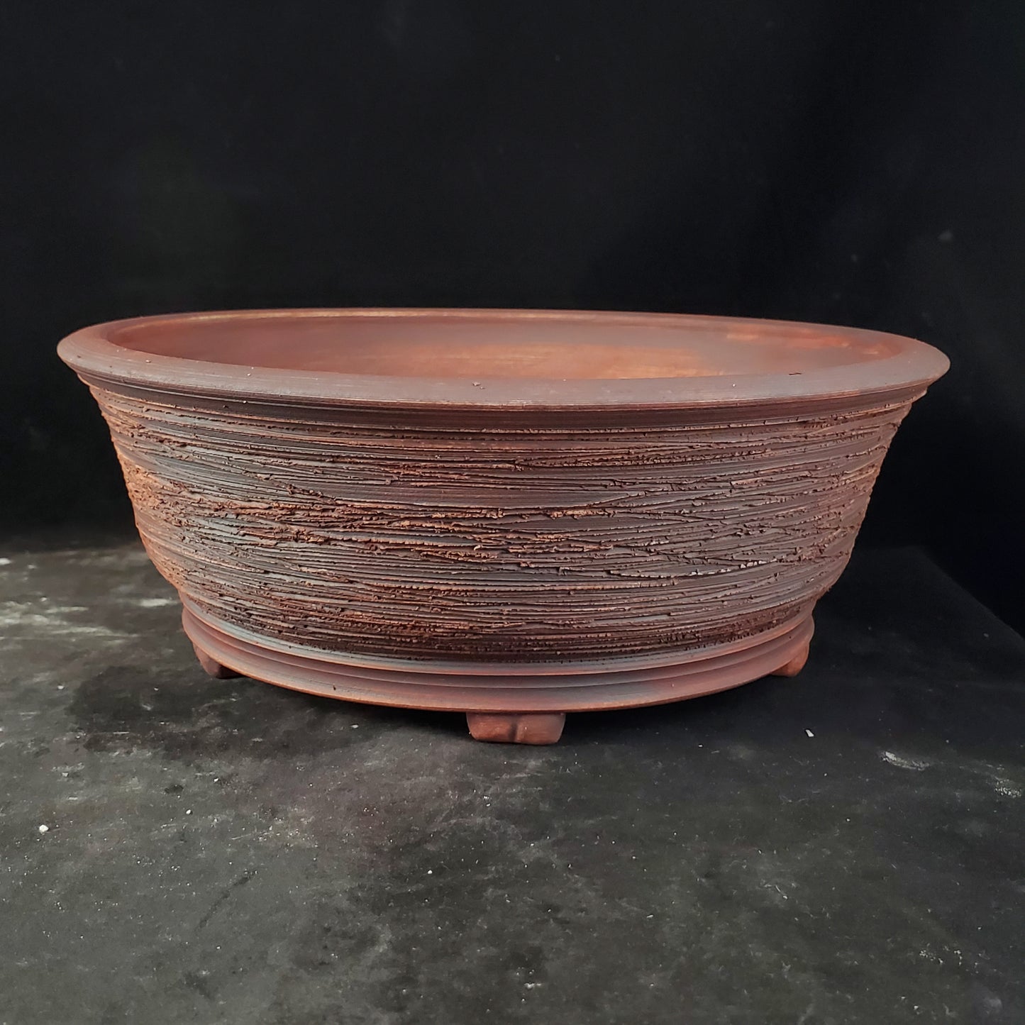 Bonsai Pot Round 10-23-1313 [8.5"x 3.25"]