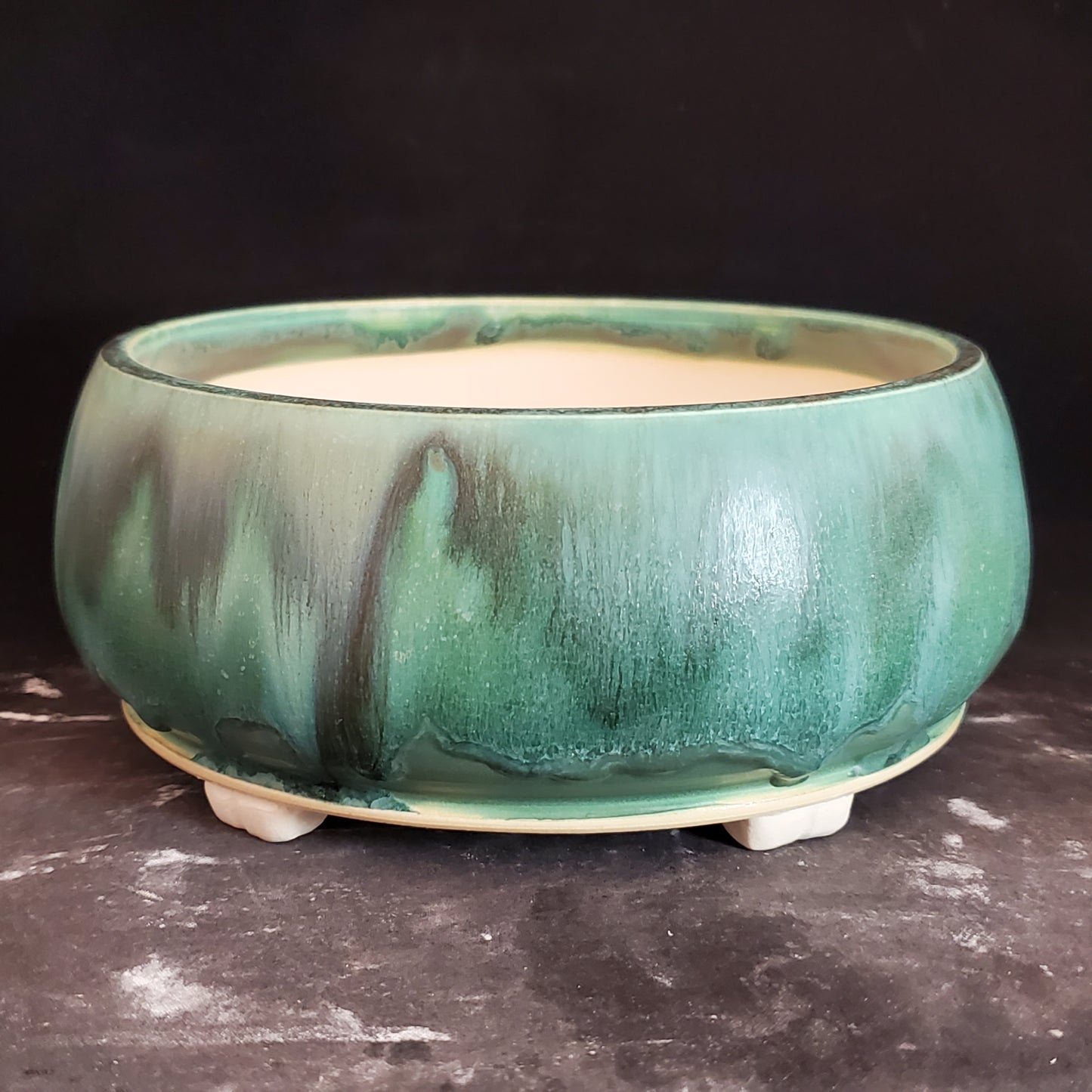 Bonsai Pot Round 10-23-1309 [6.5"x 2.75"]