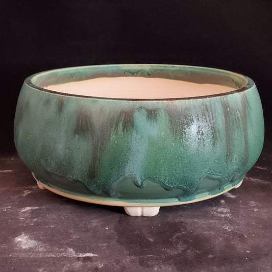 Bonsai Pot Round 10-23-1309 [6.5"x 2.75"]