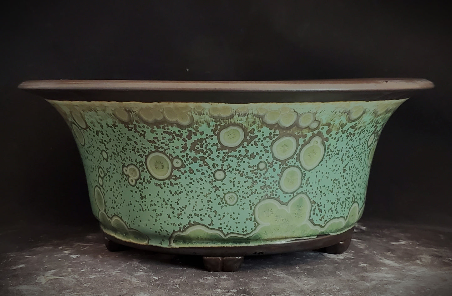 Bonsai Pot Round 12-23-1327 [8.75"x 3.5"]