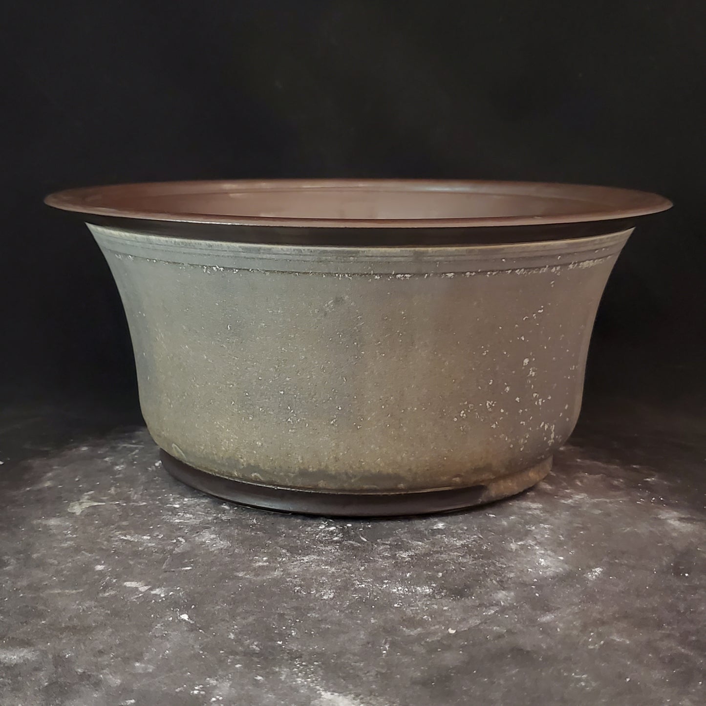 Bonsai Pot Round 12-23-1337 [9.25"x 4.25"]