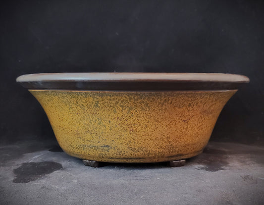 Bonsai Pot Round 12-23-1338 [9.5"x 3.5"]