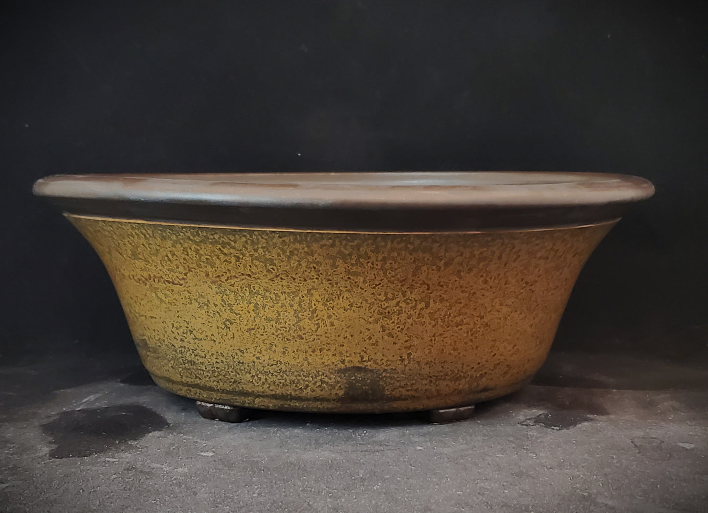 Bonsai Pot Round 12-23-1338 [9.5"x 3.5"]