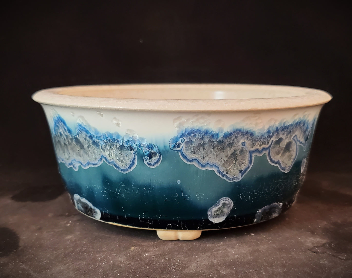 Bonsai Pot Round 12-23-1339 [6.25"x 2.5"]