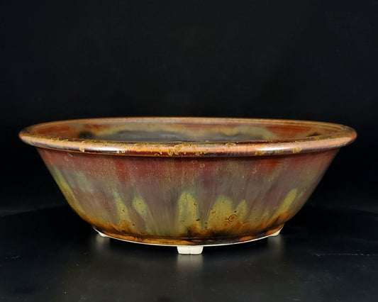 Bonsai Pot Round 2-24-1385 [11.5"x 3.75"]