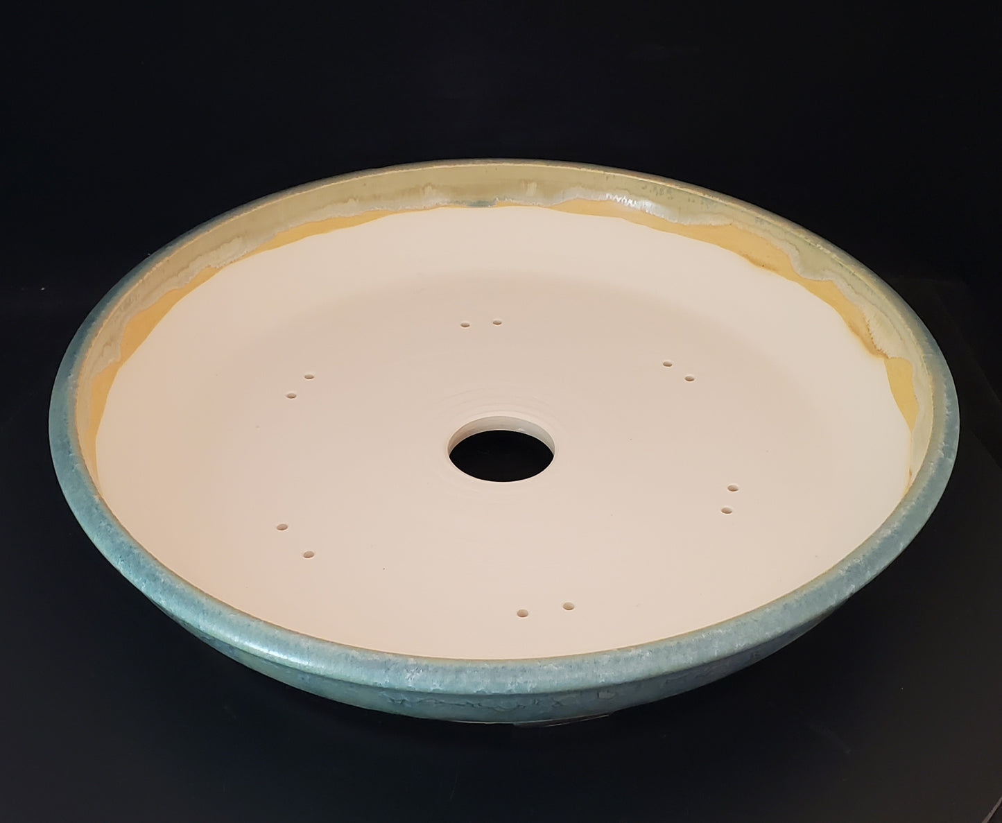 Bonsai Pot Round 4-24-1455 [14.5"x 2.5"]
