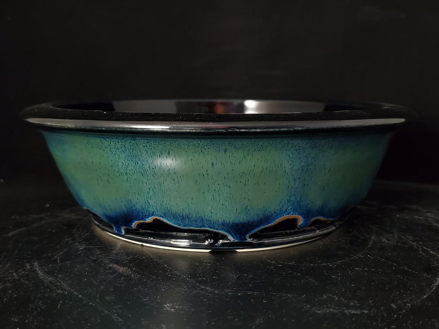 Bonsai Pot Round 8-24-1454 7.75" x 2.5"