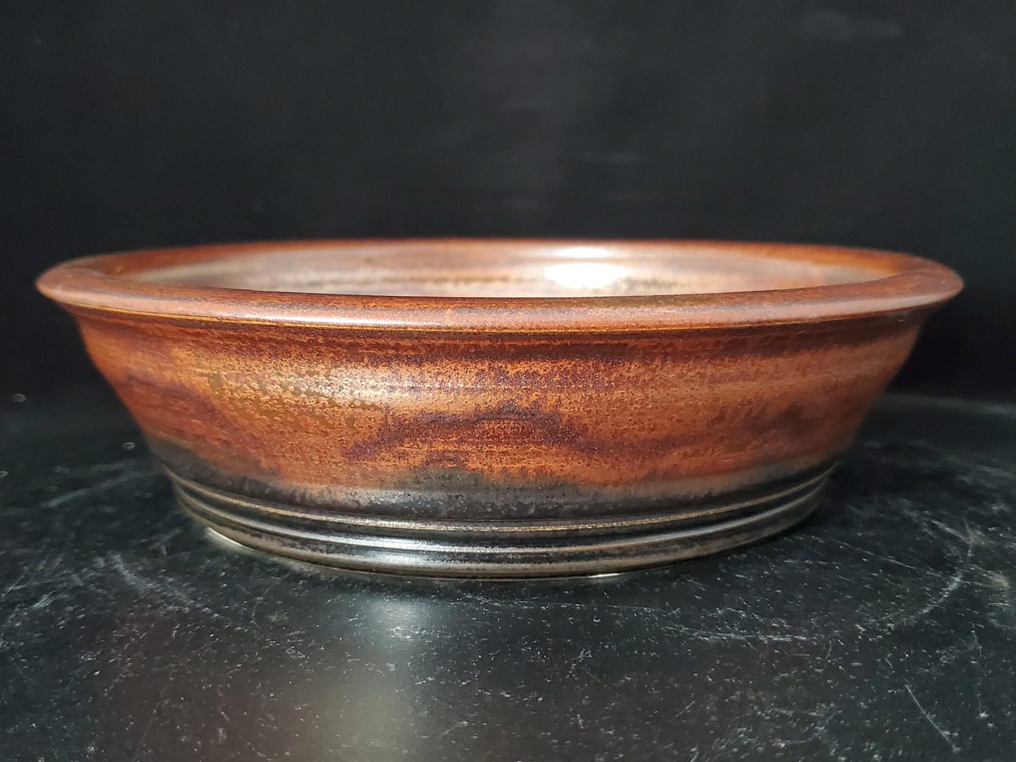 Bonsai Pot Round 8-24-1455 7.75" x 2"