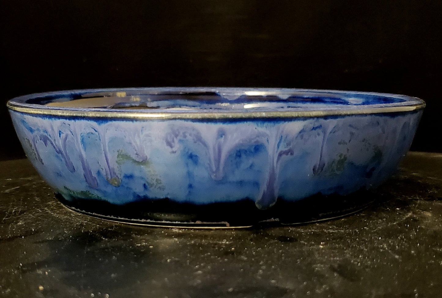 Bonsai Pot Round 8-24-1463  7.25" x 1.75"