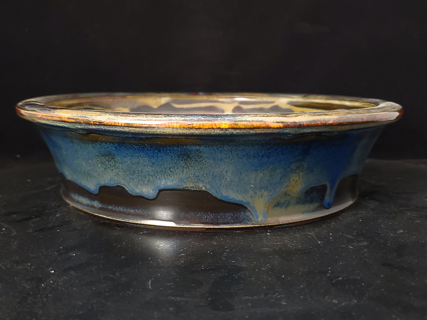 Bonsai Pot Round 8-24-1464  9.5" x 2.5"