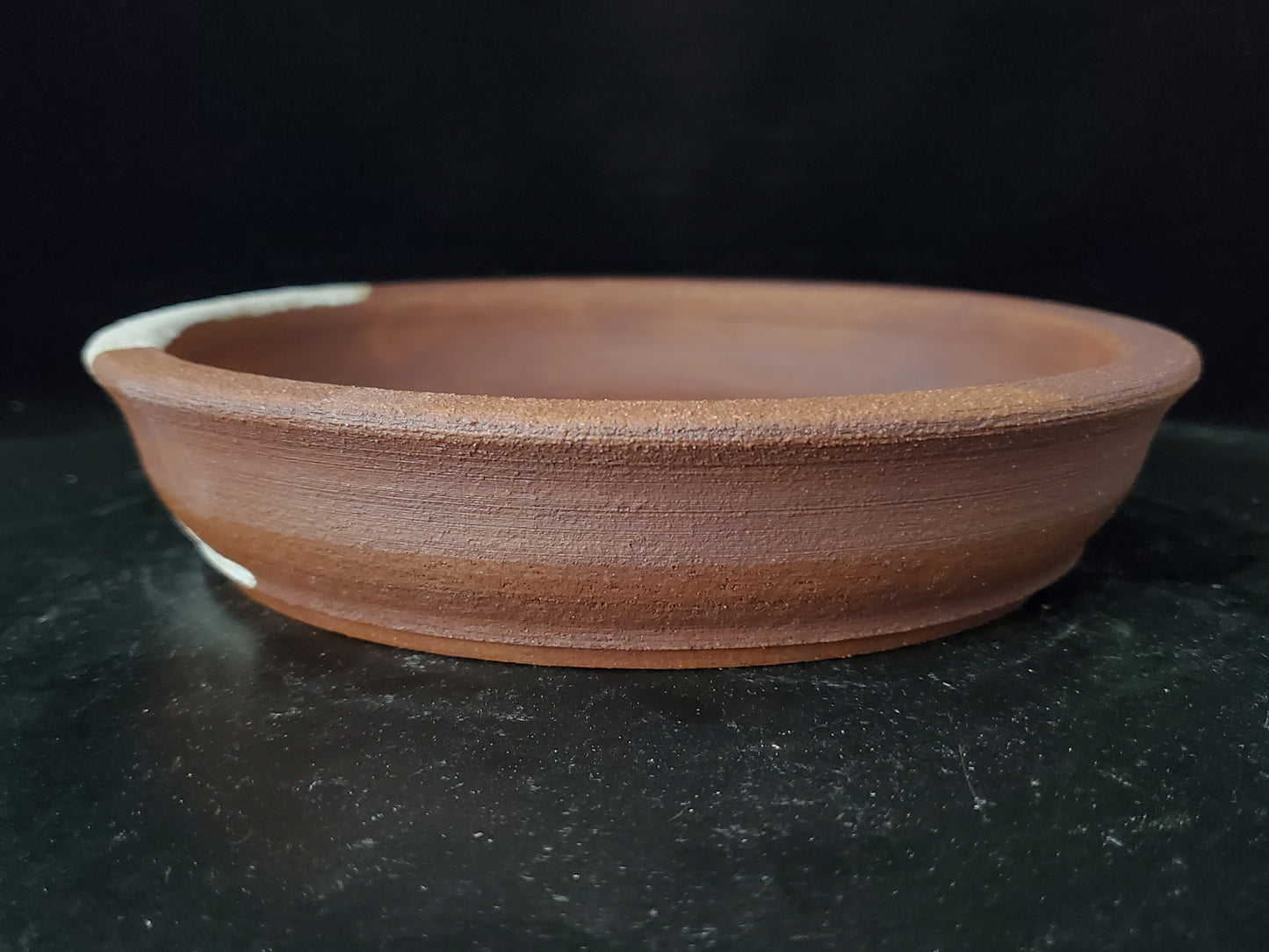 Bonsai Pot Round 8-24-1478  7.75"w x 1.5"t