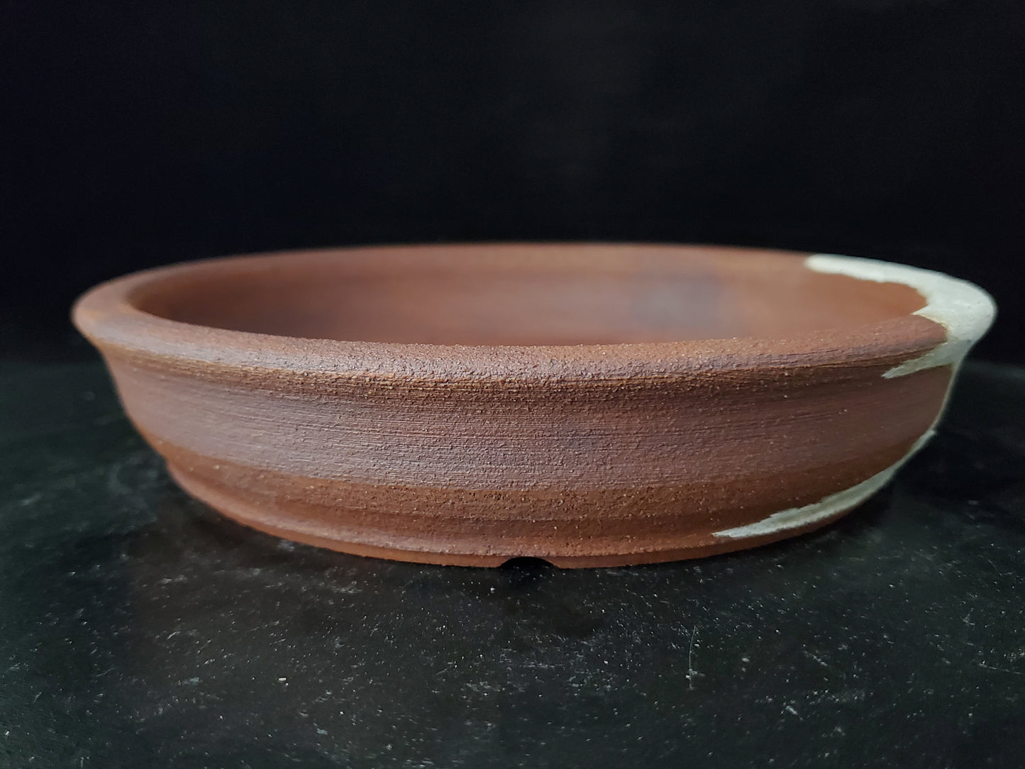 Bonsai Pot Round 8-24-1478  7.75"w x 1.5"t