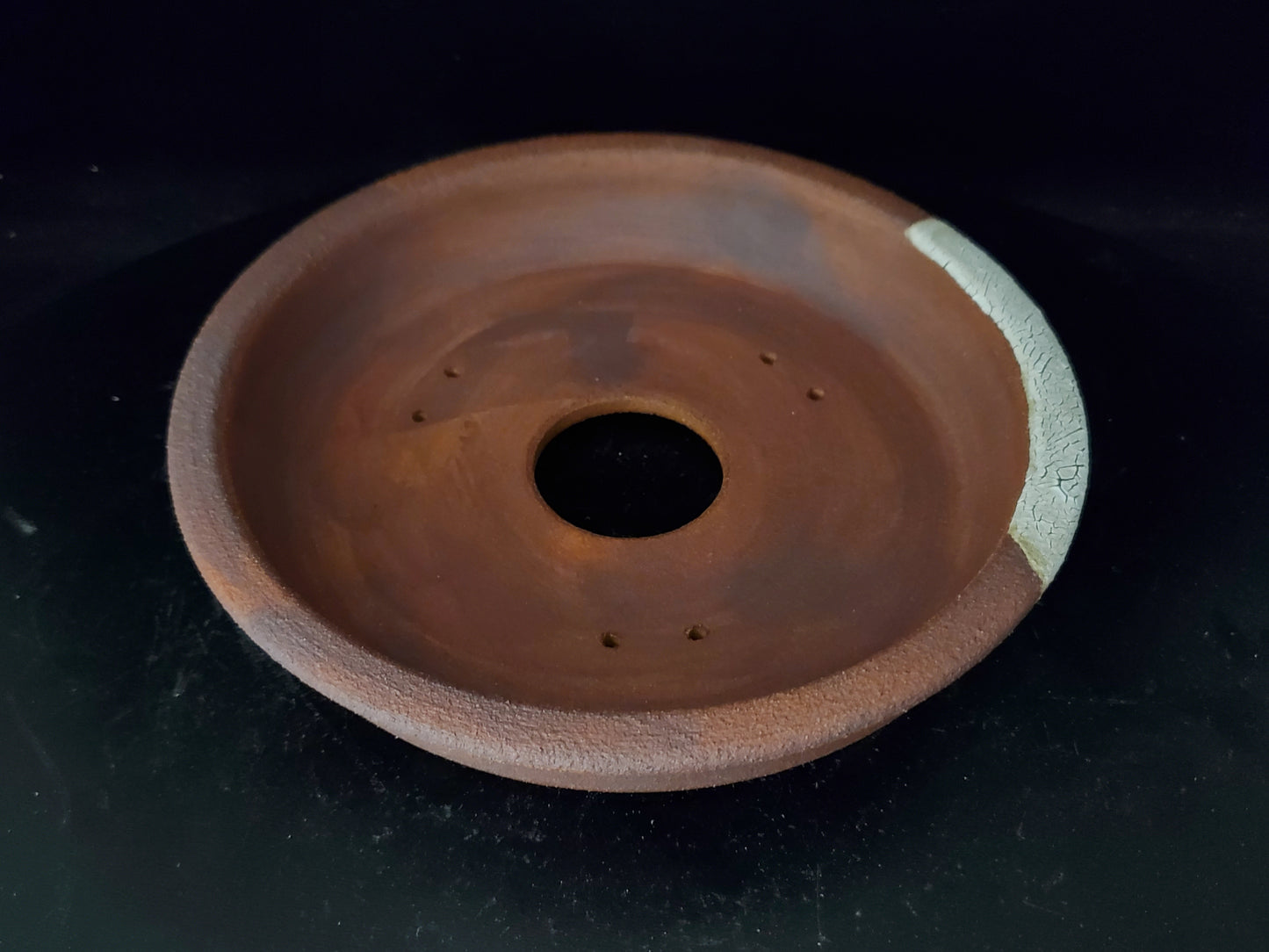 Bonsai Pot Round 8-24-1478  7.75"w x 1.5"t