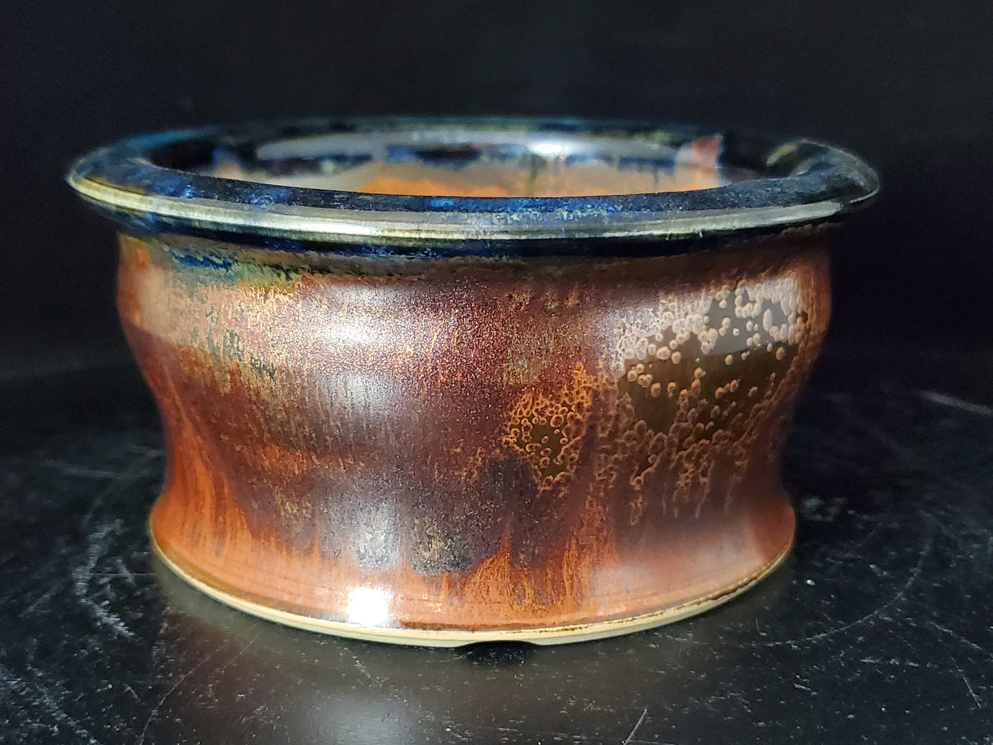 Bonsai Pot Round 8-24-1482  5"w x 2.5"t