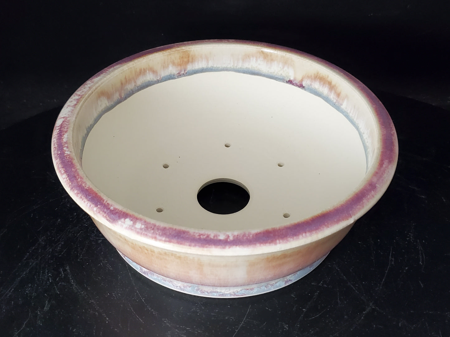 Bonsai Pot Round 8-24-1488 7"w x 2.5"t