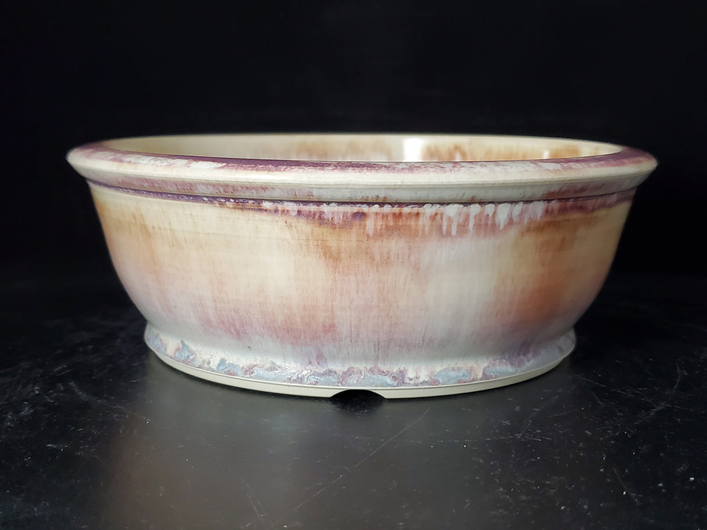 Bonsai Pot Round 8-24-1488 7"w x 2.5"t