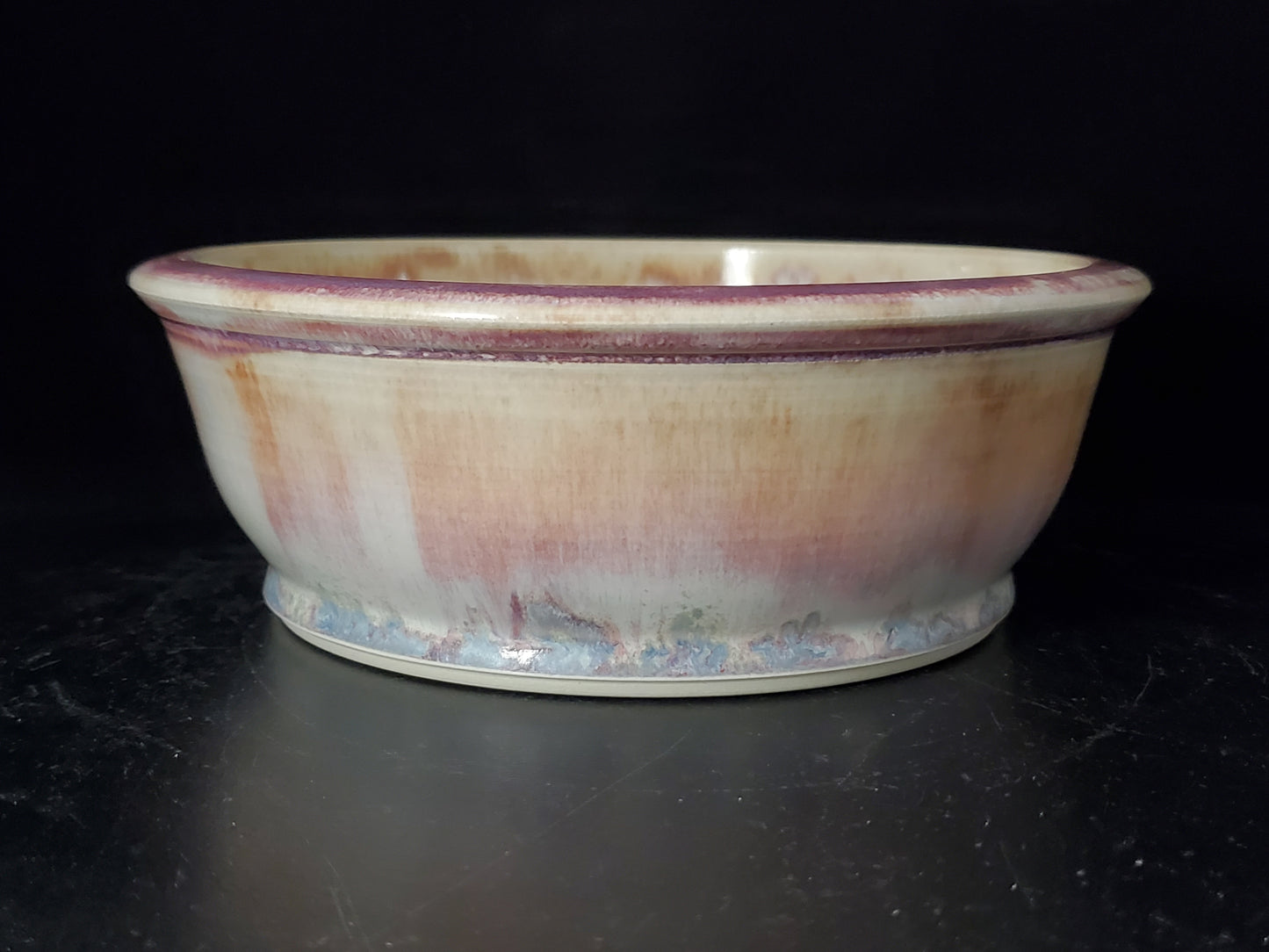 Bonsai Pot Round 8-24-1488 7"w x 2.5"t