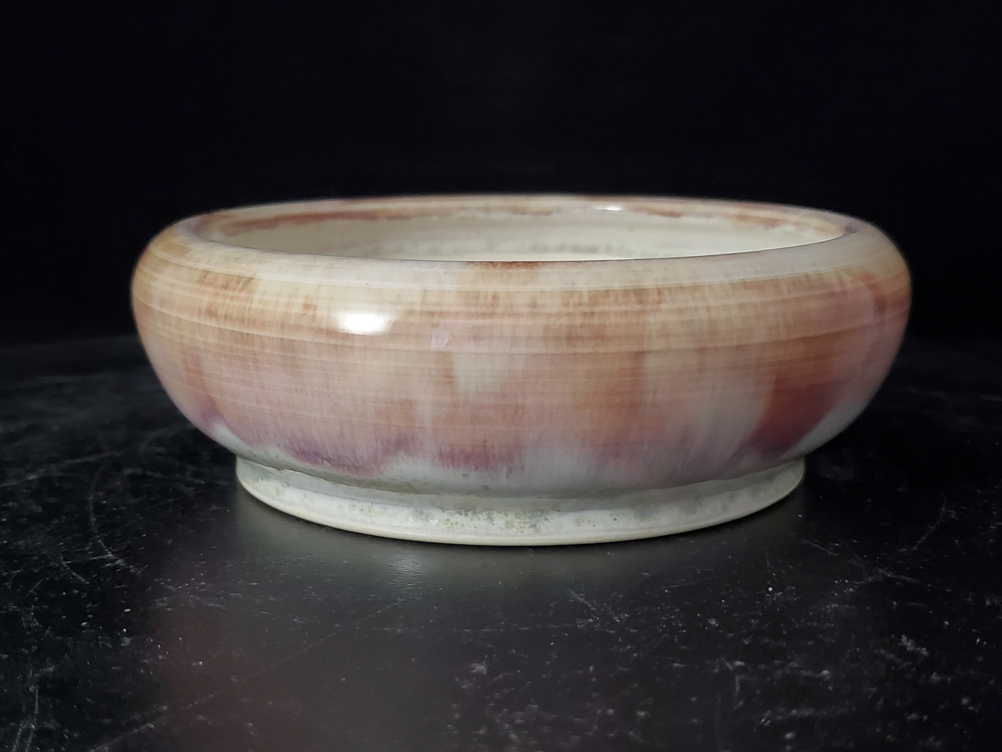 Bonsai Pot Round 9-24-1503  5"w x 2"t