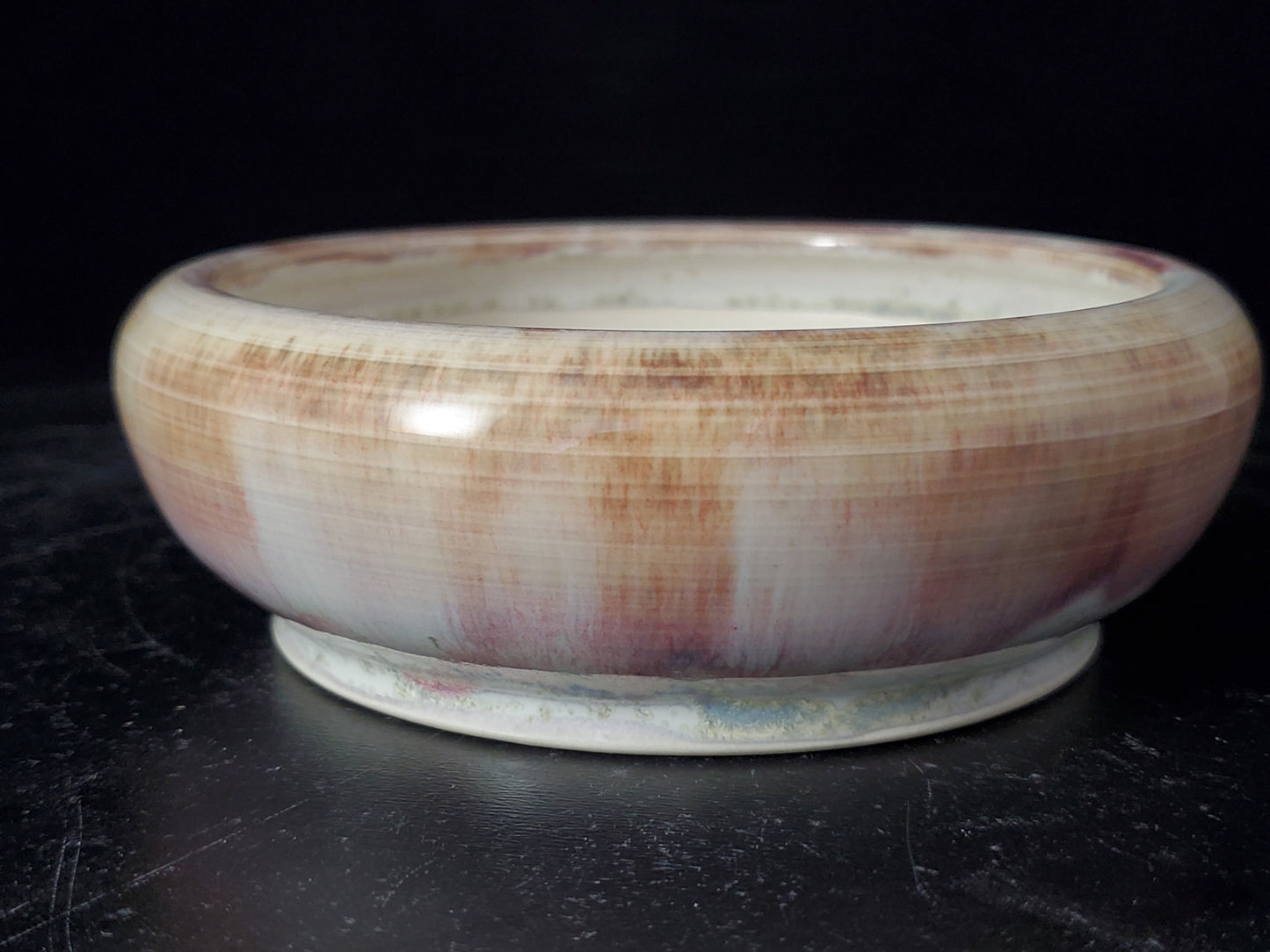 Bonsai Pot Round 9-24-1503  5"w x 2"t