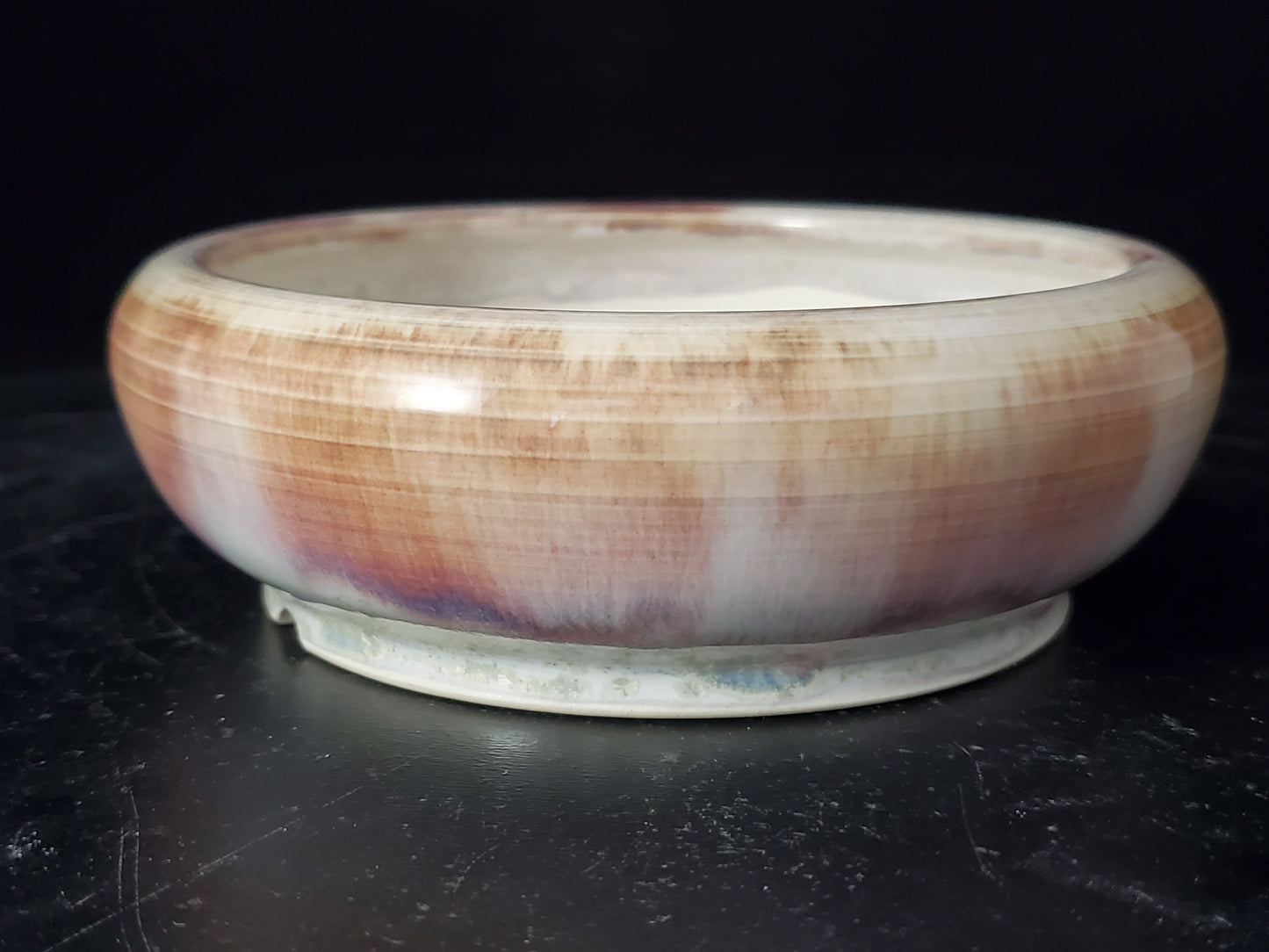 Bonsai Pot Round 9-24-1503  5"w x 2"t