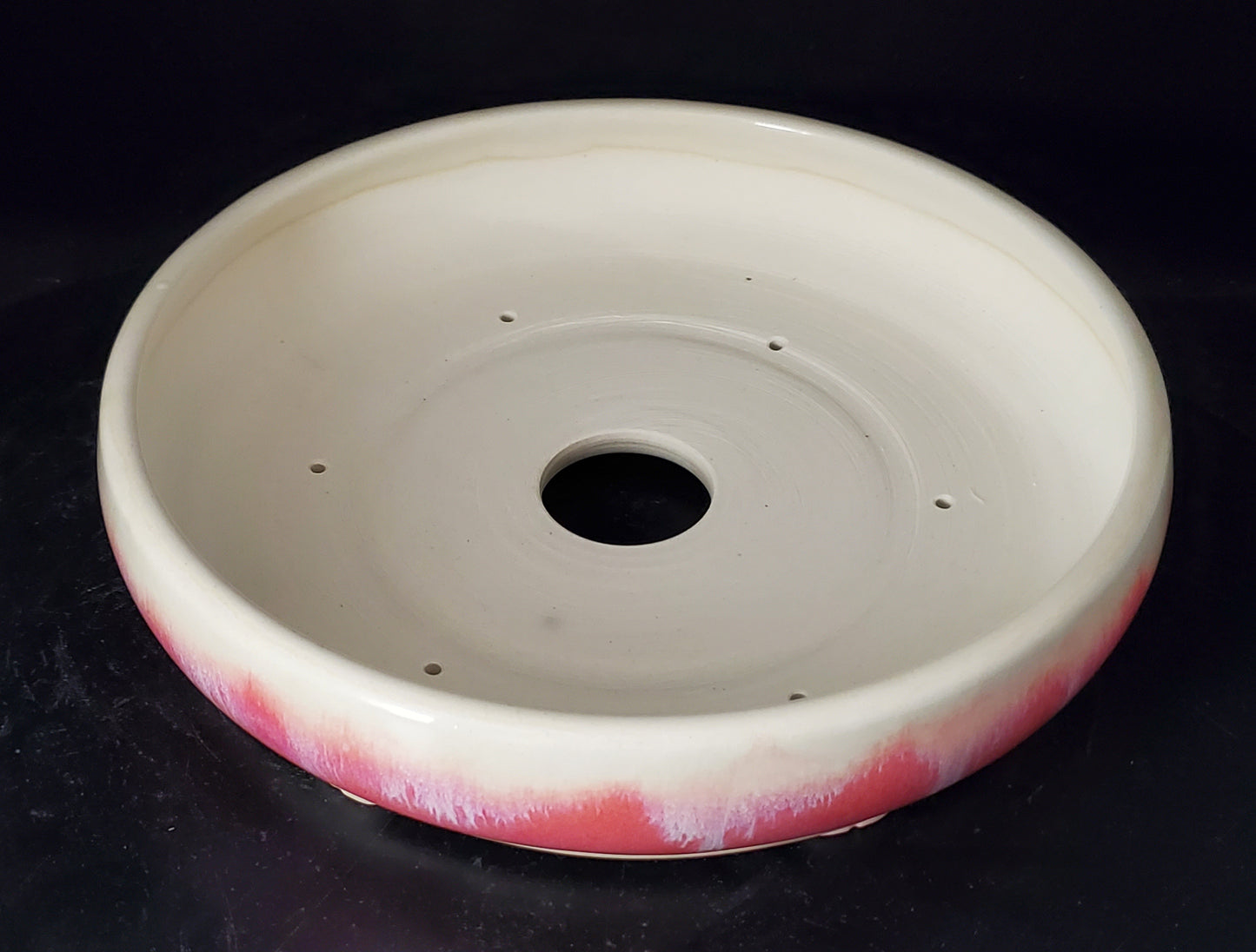 Bonsai Pot Round 9-24-1497  9.5"w x 2.25"t