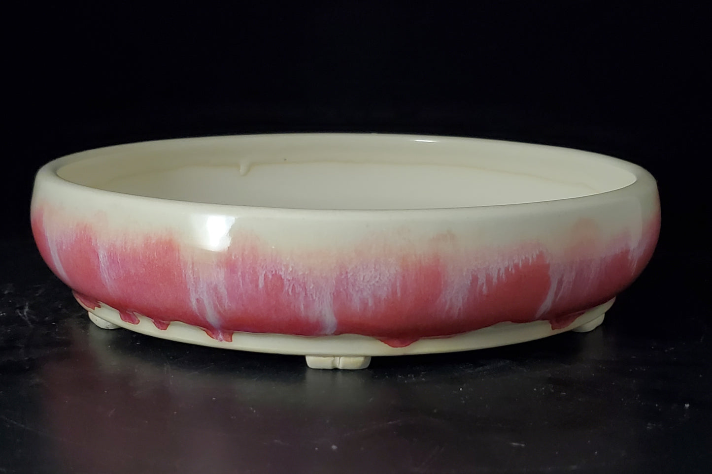 Bonsai Pot Round 9-24-1497  9.5"w x 2.25"t