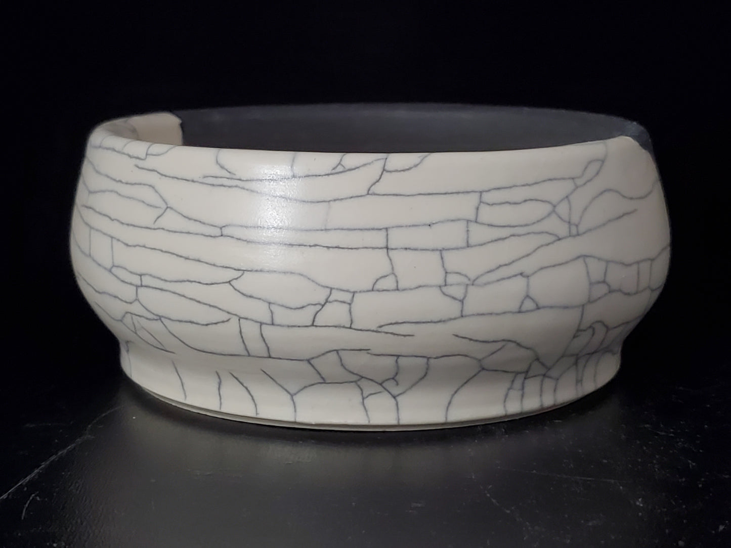 Bonsai Pot Round 9-24-1502  5"w x 2"t